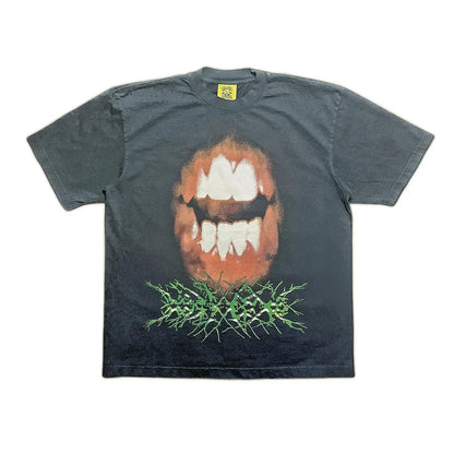 Casual trendy brand harajuku graphic t shirts print oversized gothic pro choice streetwear american y2k tops goth men clothes