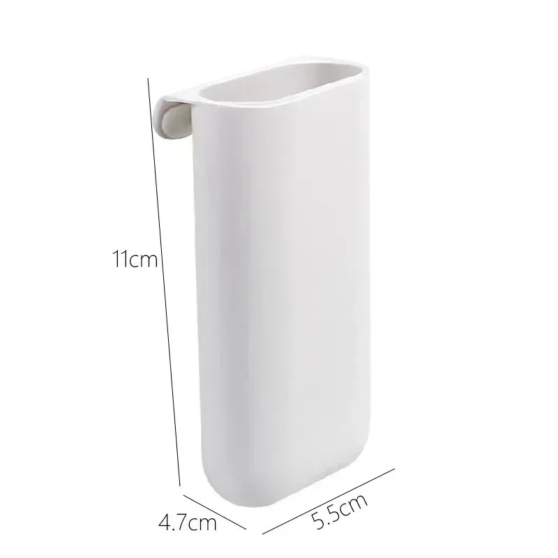 New Wall Mounted Storage Box No Punching TV Remote Control Storage Pen Holder Desk Organizer Multifunction Desk Organizers Shelf