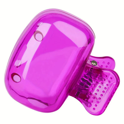 Travel Toothbrush Head Covers Toothbrush Protector Cap Brush Pod Case Protective Portable Plastic Clip For Household Travel