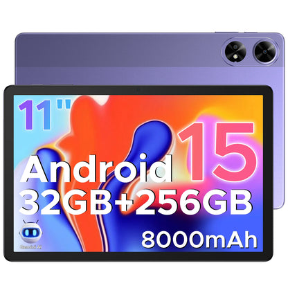 【Brand+】Doogee Tab G6+ 2 in 1 Tablet Pc Android 15 Gemini Ai Dual Speakers 8000Mah Battery 32Gb(8+24) Ram 256Gb Rom L1 4g Lte