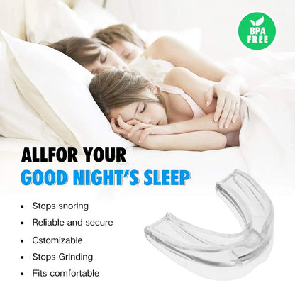 6pcs EVA Silicone Mouth Guard Teeth Protector Orthodontic Braces Reusable Whitening Tray Retainer Tool