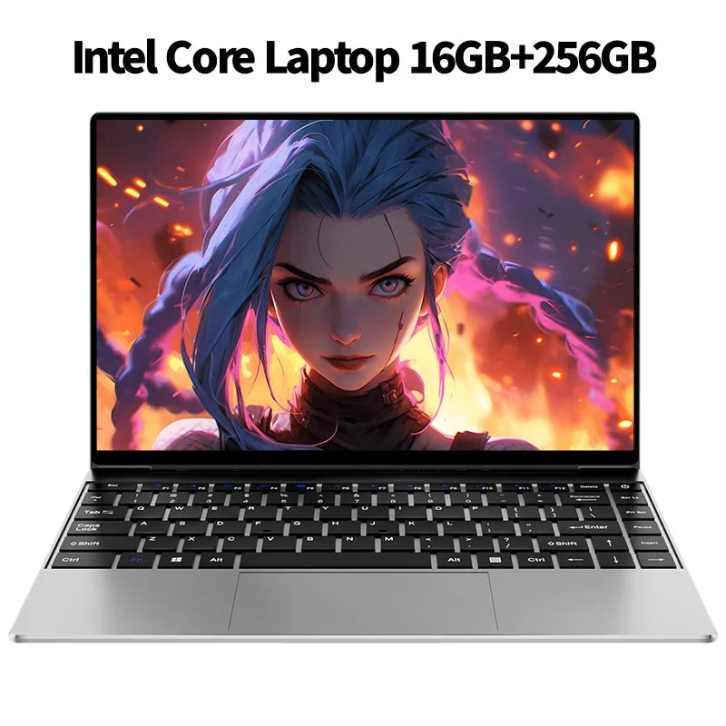 ultra-thin Gamer Laptop Intel Core i7-8650U Processor 32GB RAM 1TB 2TB SSD HD Office Study Windows 11 Pro Portable Notebook