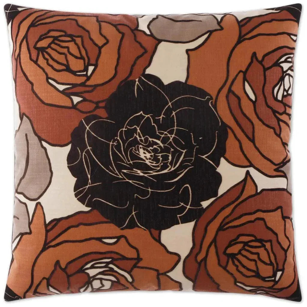 Secret Garden Mink Multi Color Throw Pillow Insert