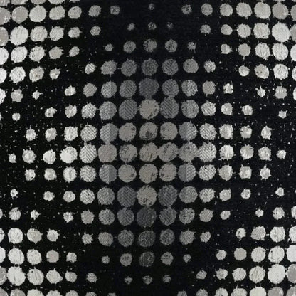 Selfie Dots Black Grey White Large Throw Pillow Insert