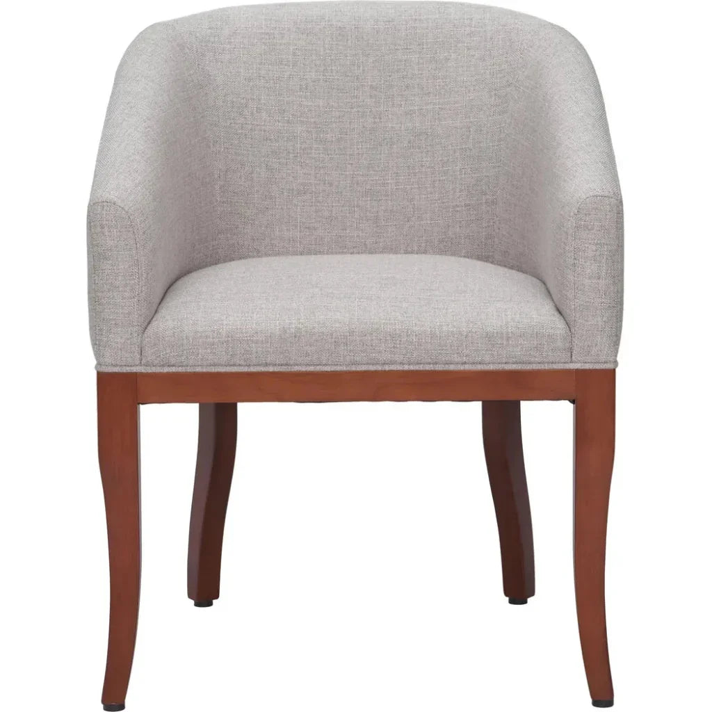 Serasa Wood Gray Armless Dining Chair