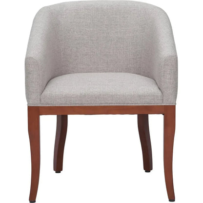 Serasa Wood Gray Armless Dining Chair