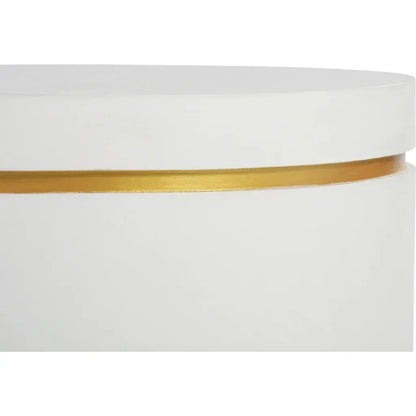 Serendipity Outdoor Ring Accent Table Set - White