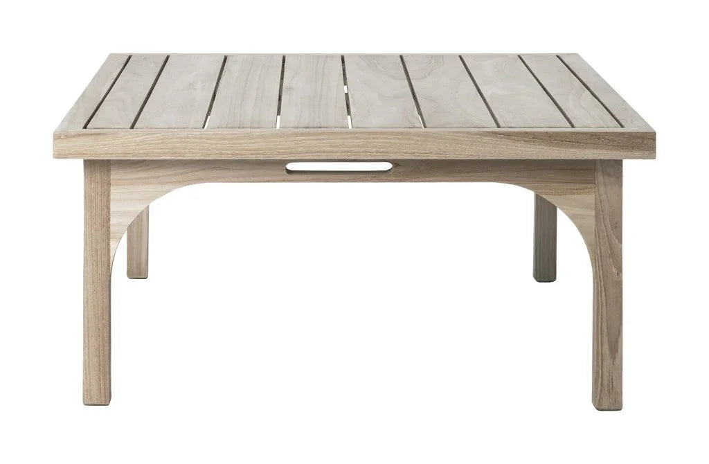 Serenique Sun Bleached Teak Patio Coffee Table