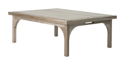 Serenique Sun Bleached Teak Patio Coffee Table