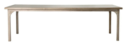 Serenique Sun Bleached Teak Patio Dining Table