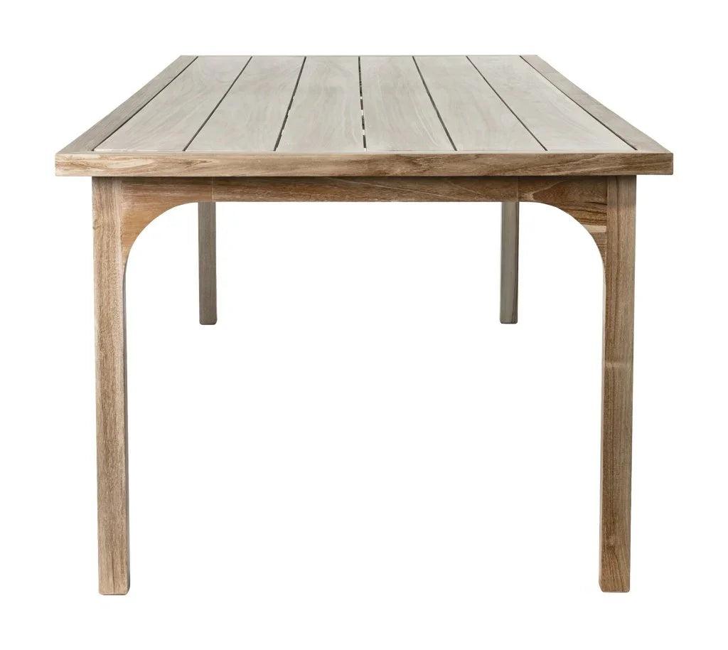 Serenique Sun Bleached Teak Patio Dining Table