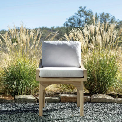Serenique Teak Patio Dining Chair (Set Of 2)