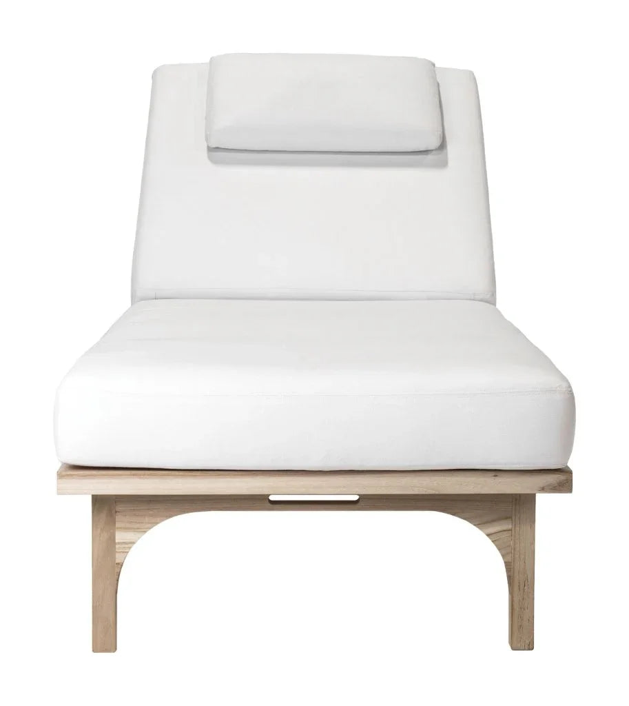 Serenique Teak Patio Pool Chaise (Set Of 2)