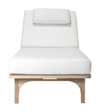 Serenique Teak Patio Pool Chaise (Set Of 2)
