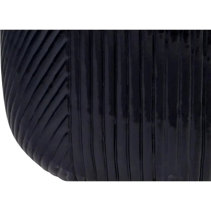 Serenity Black Outdoor Planter Set of 2