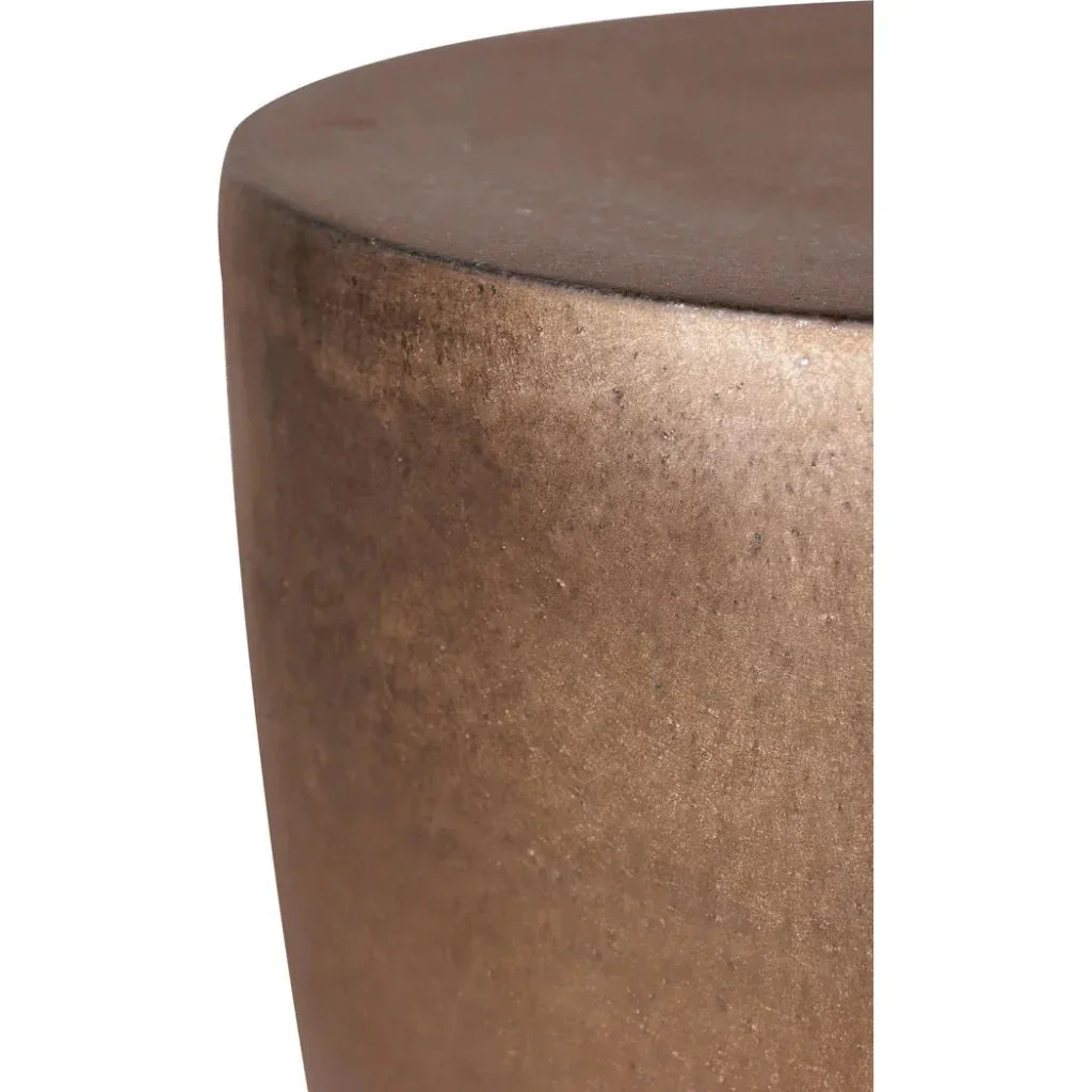 Serenity Ceramic Outdoor Side Table Tall