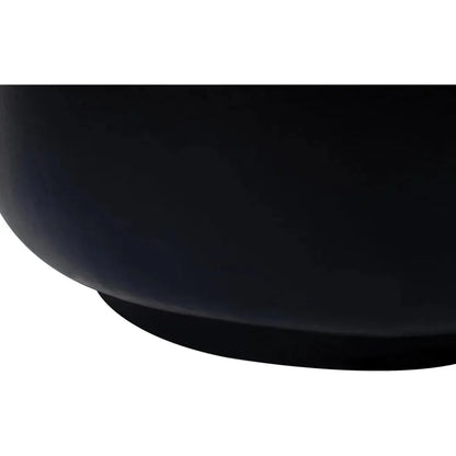 Serenity Grazed Side Table Black Outdoor Accent Table