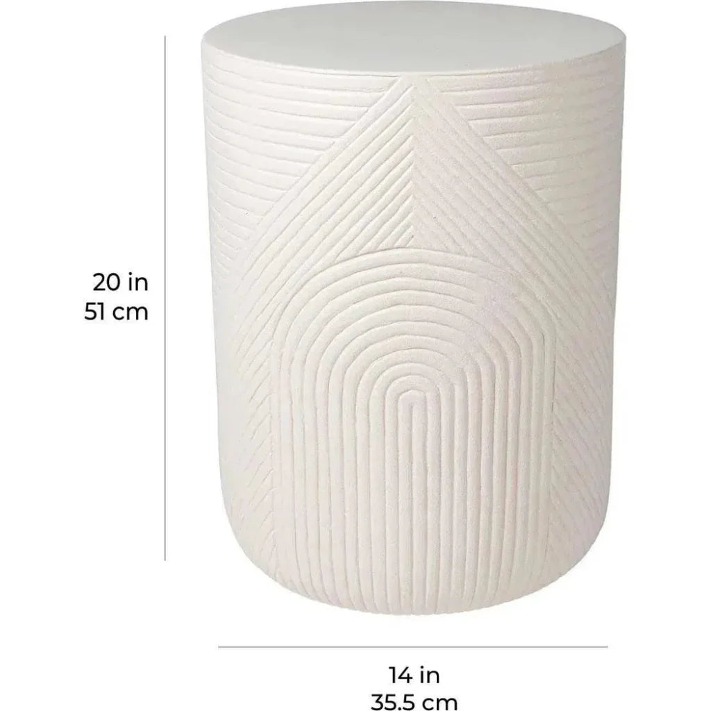 Serenity 20" Tall Outdoor Accent Table