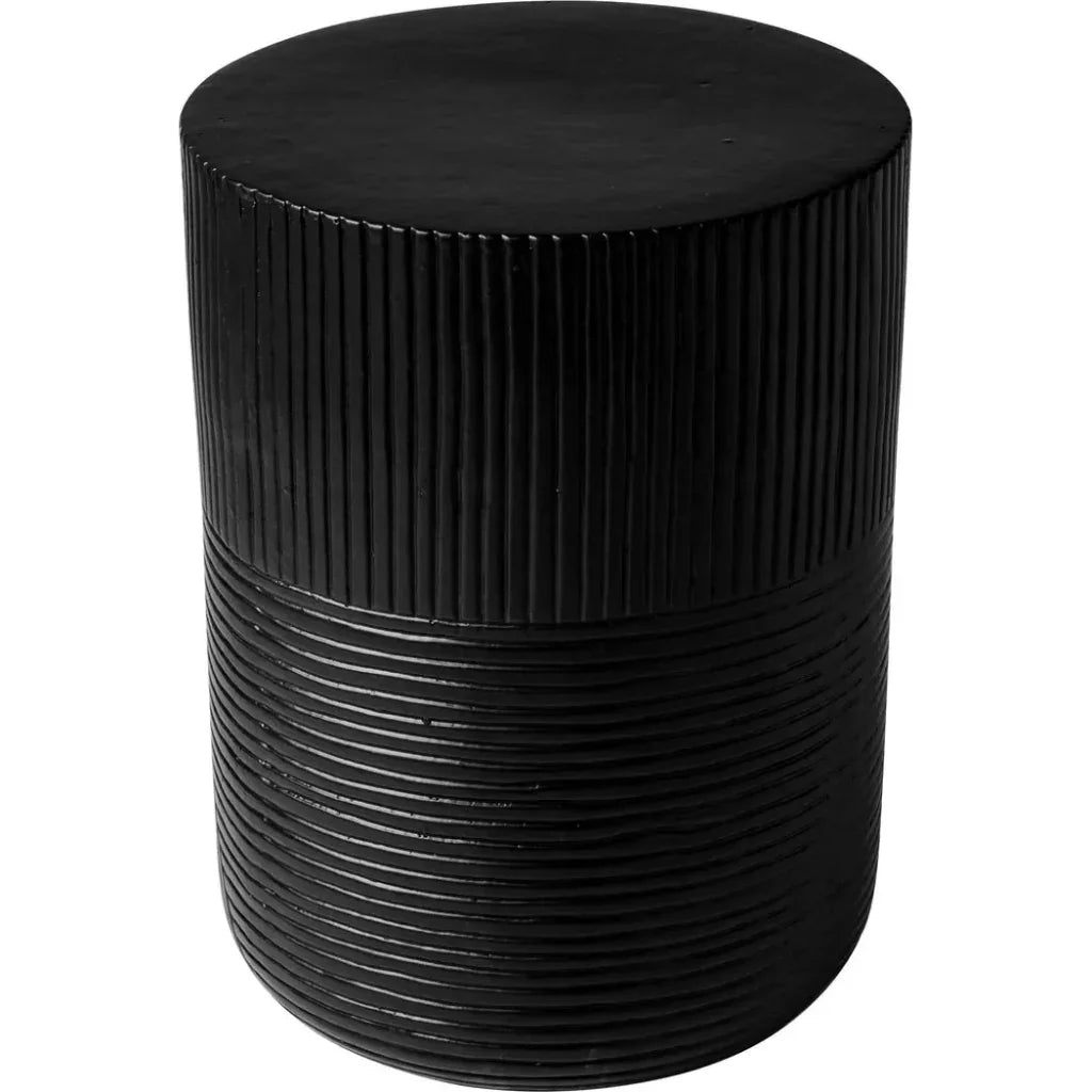 Serenity Side Table 16" - Black Outdoor Accent Table
