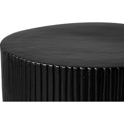 Serenity Side Table 16" - Black Outdoor Accent Table