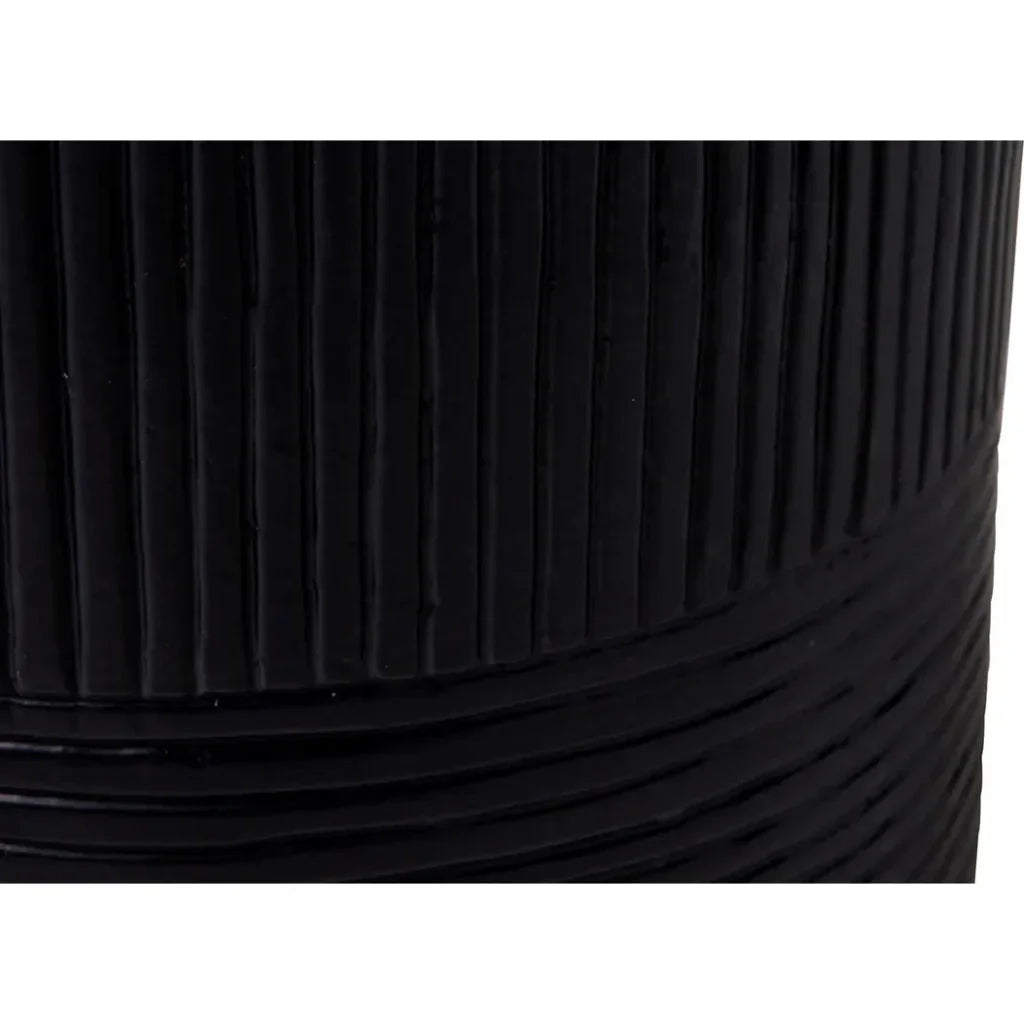 Serenity Side Table 16" - Black Outdoor Accent Table