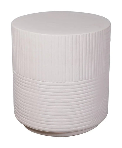 Serenity Textured Ceramic Patio Stool