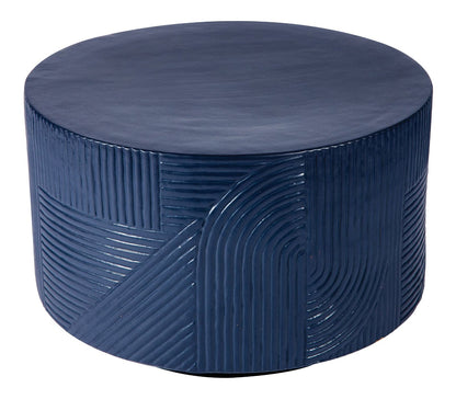 Serenity 15" Tall Round Outdoor Accent Table