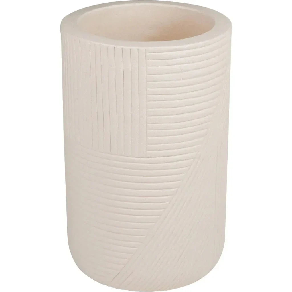 Serenity White Outdoor Planter Set of 2