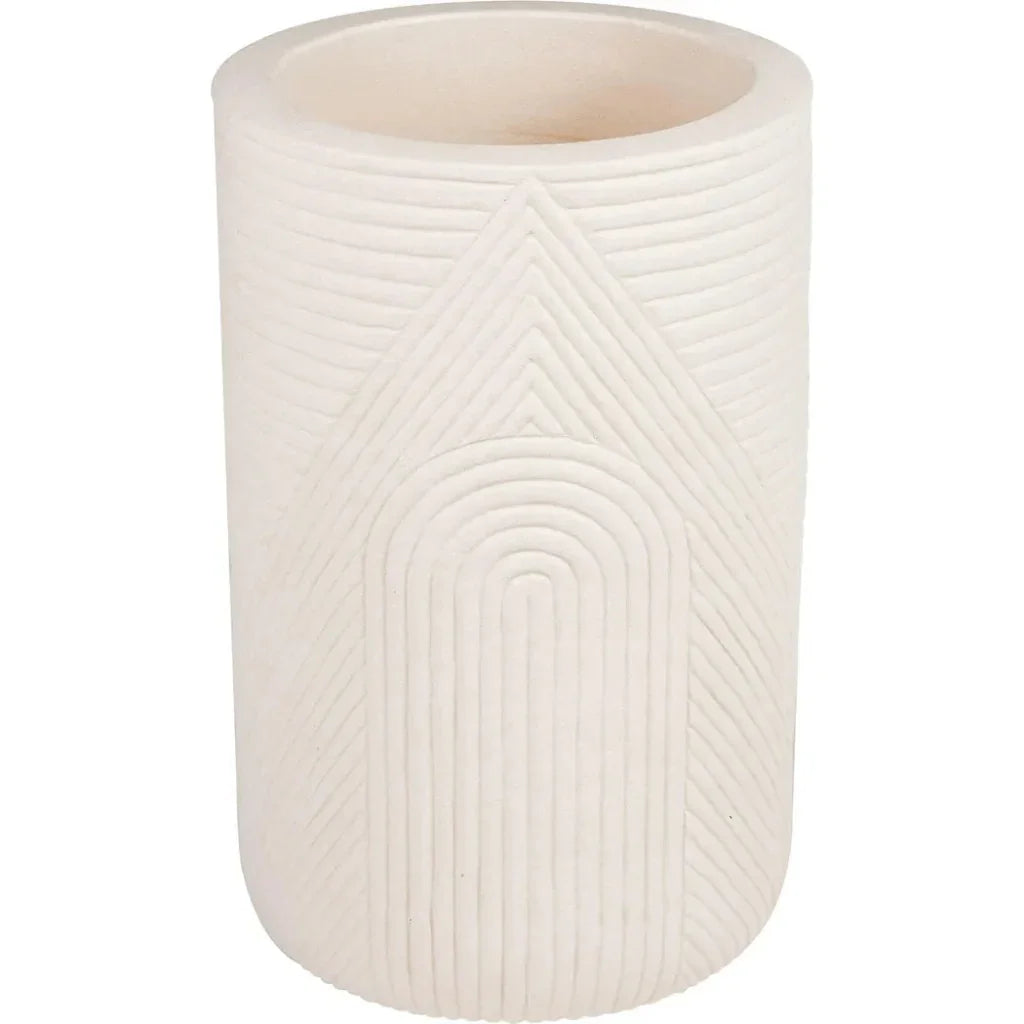 Serenity White Outdoor Planter Set of 2