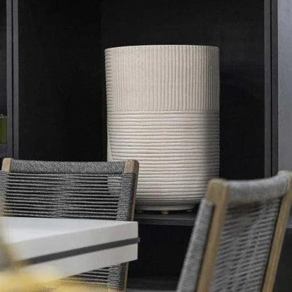 Serenity White Outdoor Planter Set of 2