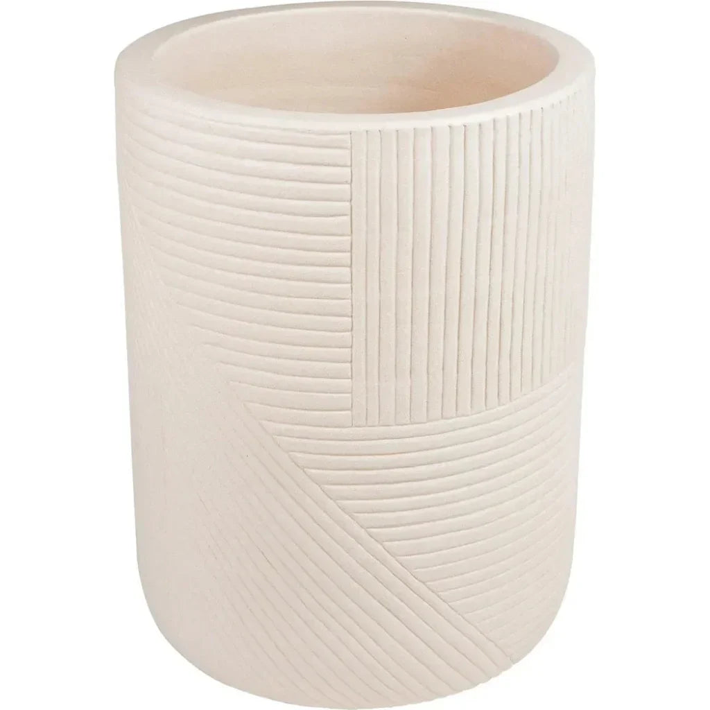 Serenity White Outdoor Planter Set of 2