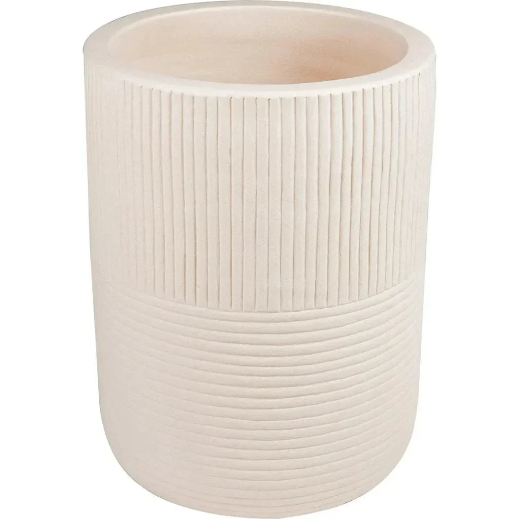 Serenity White Outdoor Planter Set of 2