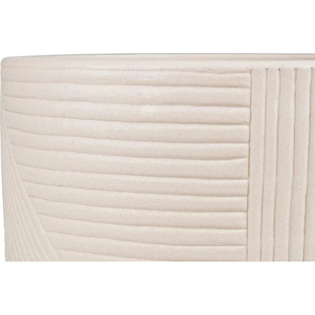 Serenity White Outdoor Planter Set of 2