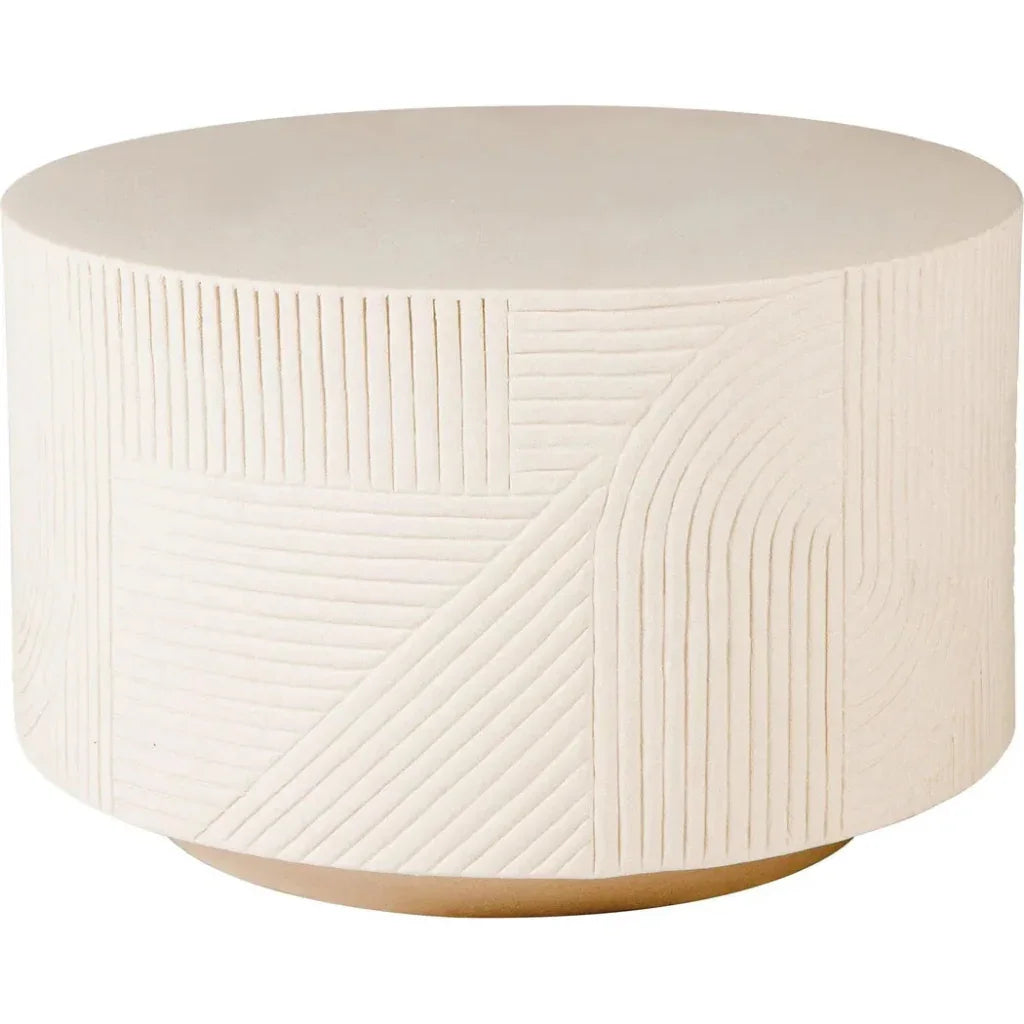 Serenity 15" Tall Round Outdoor Accent Table