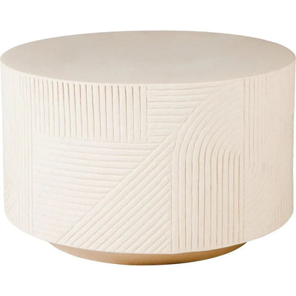 Serenity 15" Tall Round Outdoor Accent Table