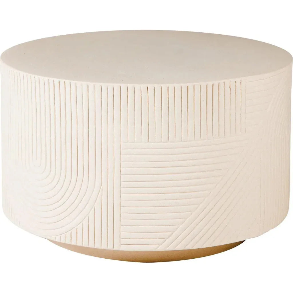 Serenity 15" Tall Round Outdoor Accent Table