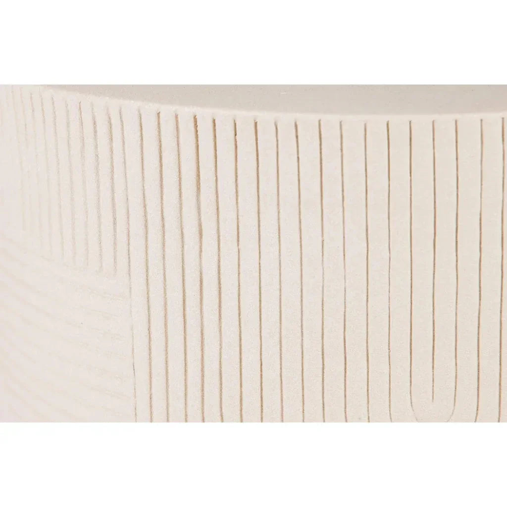 Serenity 15" Tall Round Outdoor Accent Table