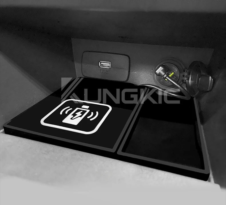 For Subaru XV Impreza 2018 2019 2020 2021 2022 15W Car Wireless Charger Mobile Phone Fast Charging Holder PVC