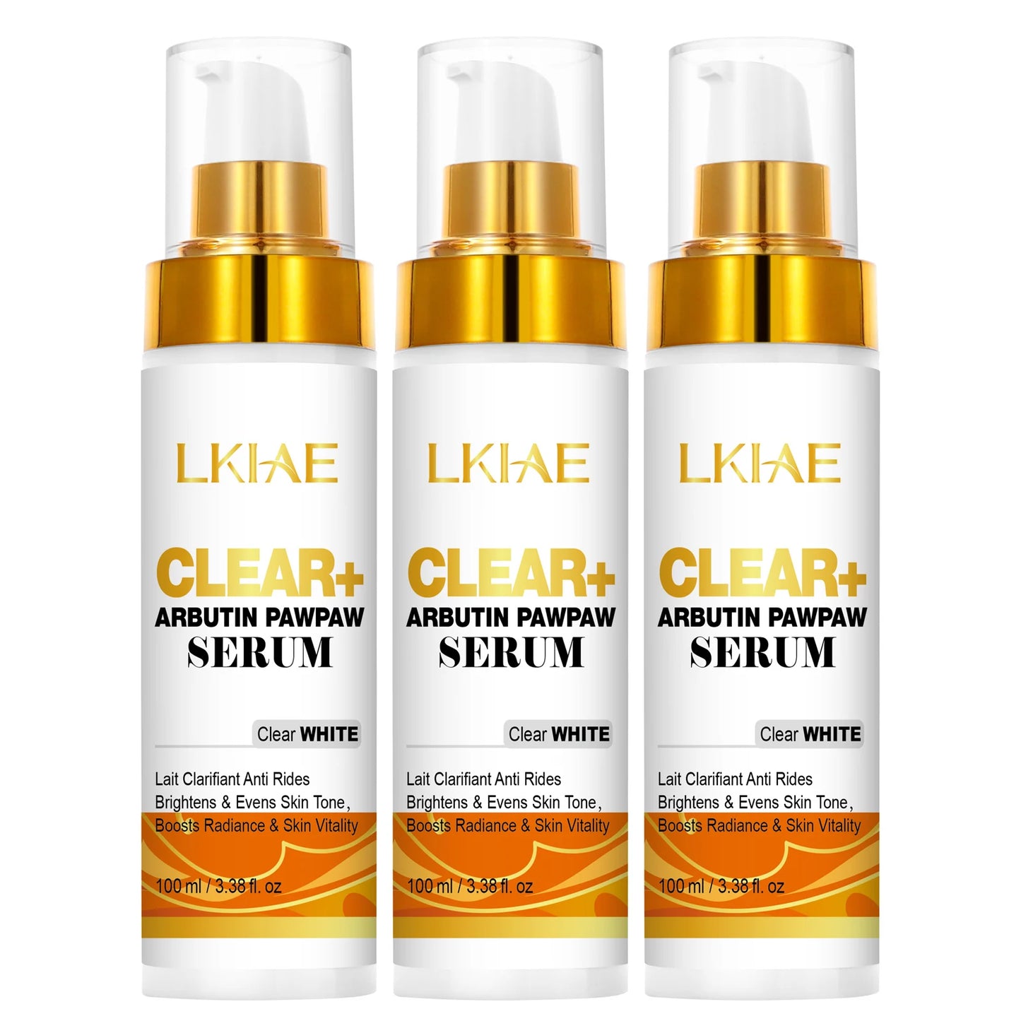 LKIAE Arbutin And Vitamin C Lightening Skin Care Kit, Brighten Dull Skin, Moisturizing, Dark Spot Corrector, For All Skin Tone