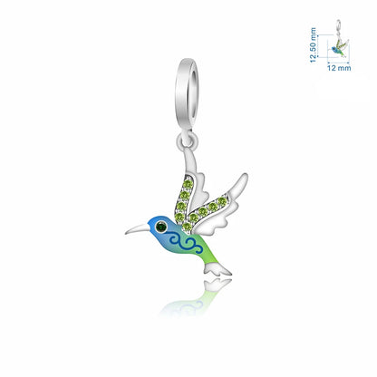 Fit Original Pan Charm Bracelet 925 Silver Rainbow Enamel Lorikeet Birrd Colorfull Parrot Bead For Making South Africa Berloque
