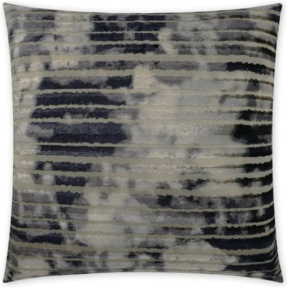 Shady Amethyst Black Throw Pillow With Insert