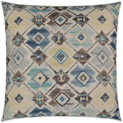 Shasta Blue Throw Pillow With Insert
