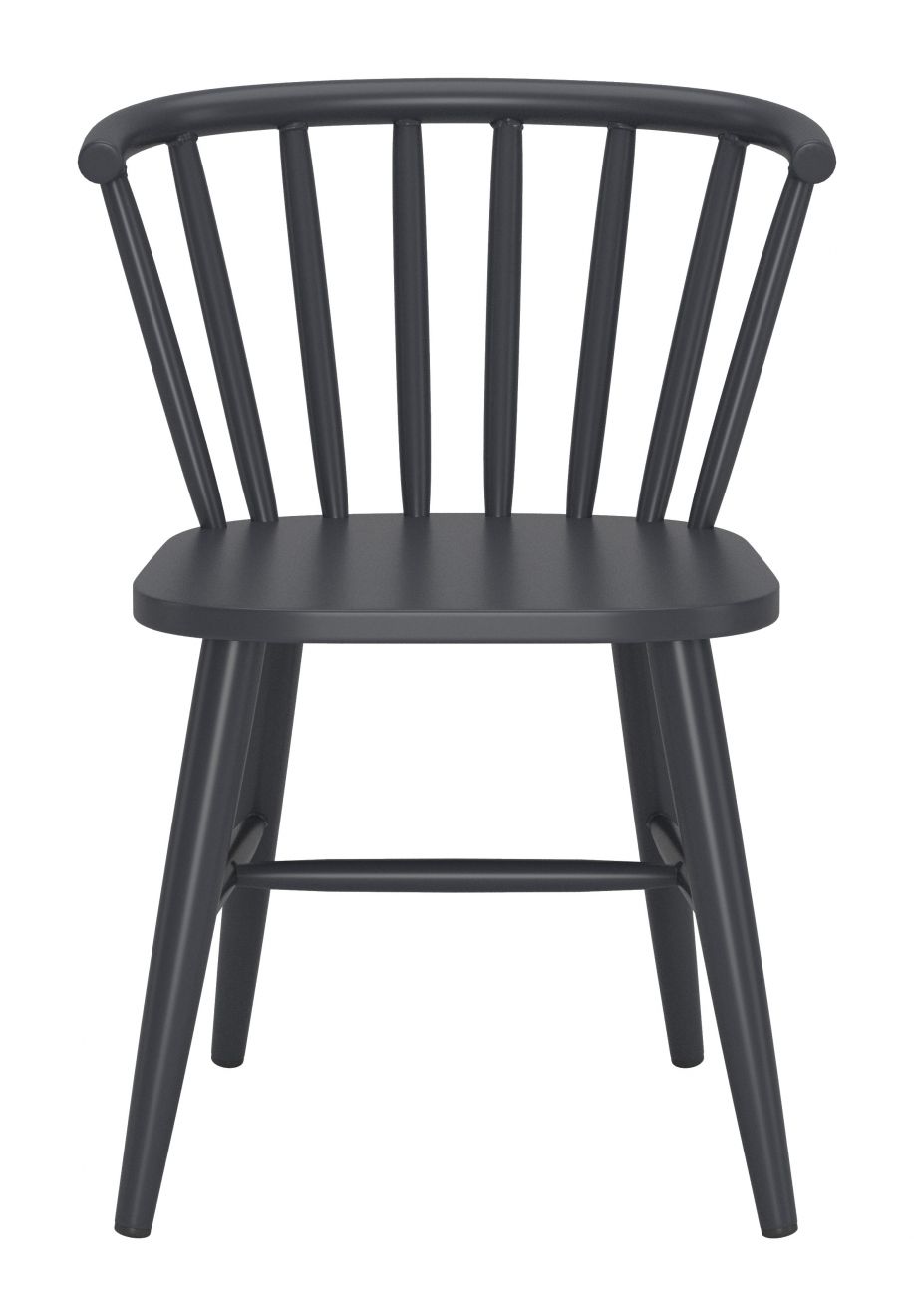 Shio Aluminum Outdoor Dining Chair Black
