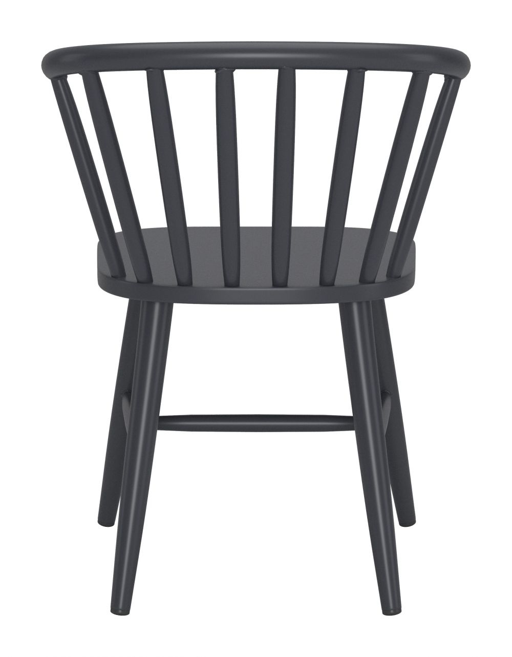 Shio Aluminum Outdoor Dining Chair Black