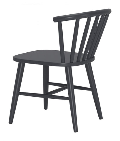 Shio Aluminum Outdoor Dining Chair Black