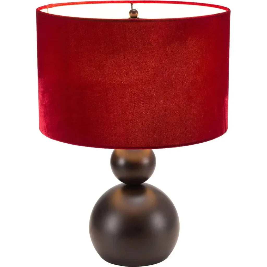 Shobu Table Lamp Red