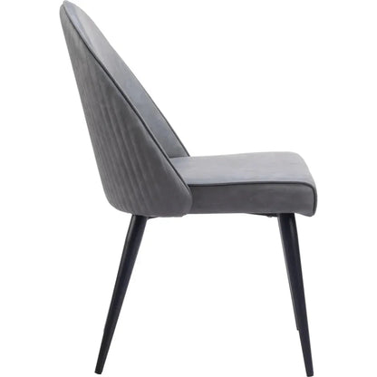 Silloth Steel Armless Dining Chair 2PC
