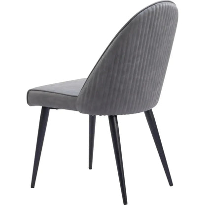 Silloth Steel Armless Dining Chair 2PC