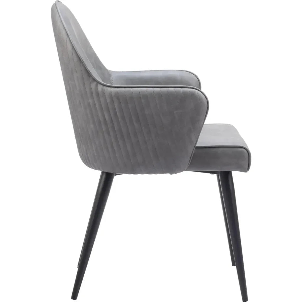 Silloth Steel Dining Arm Chair
