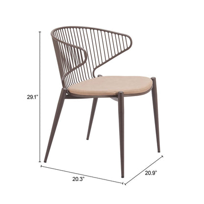 Silues Faux Leather Dining Chair 2PC